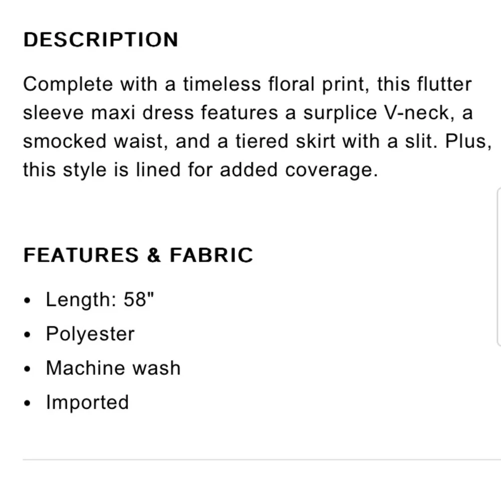 Floral Flutter Sleeve Maxi Dress NWT - Picture 8 of 13